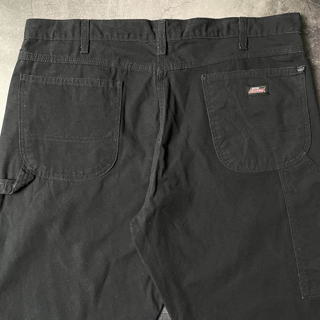 DICKIES 디키즈 빈티지 블랙 카펜터 워크 팬츠 A00896 상품이미지6