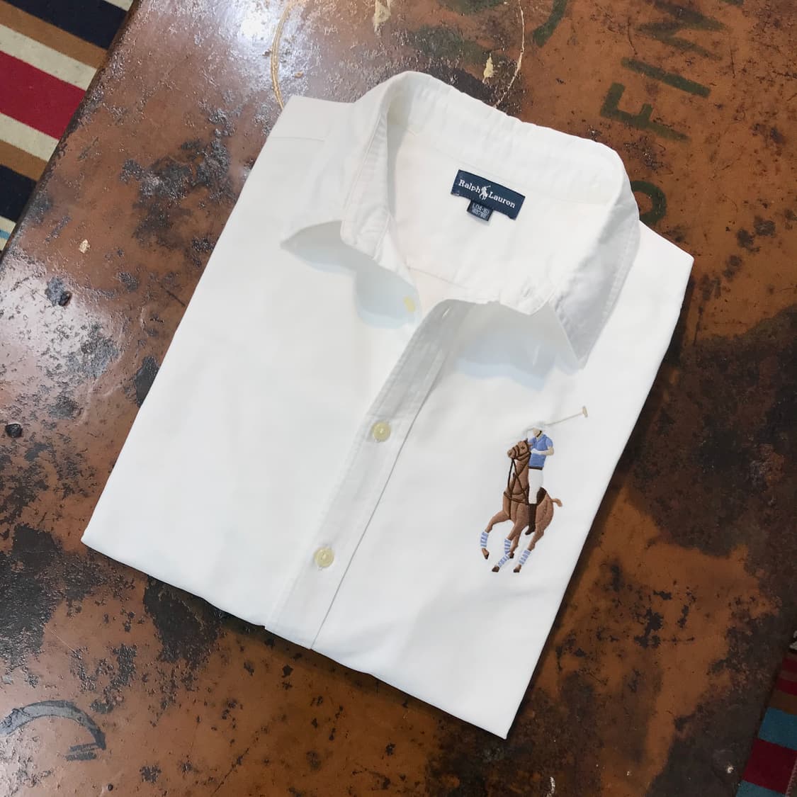 폴로랄프로렌 화이트 옥스포드 셔츠 여성 55 66 남성 97 상품이미지1