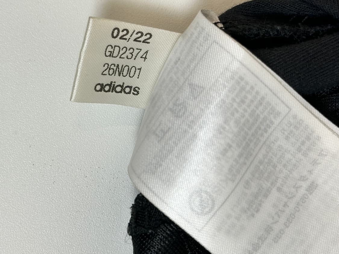 아디다스 2way 블랙 트랙탑 저지 M 상품이미지6