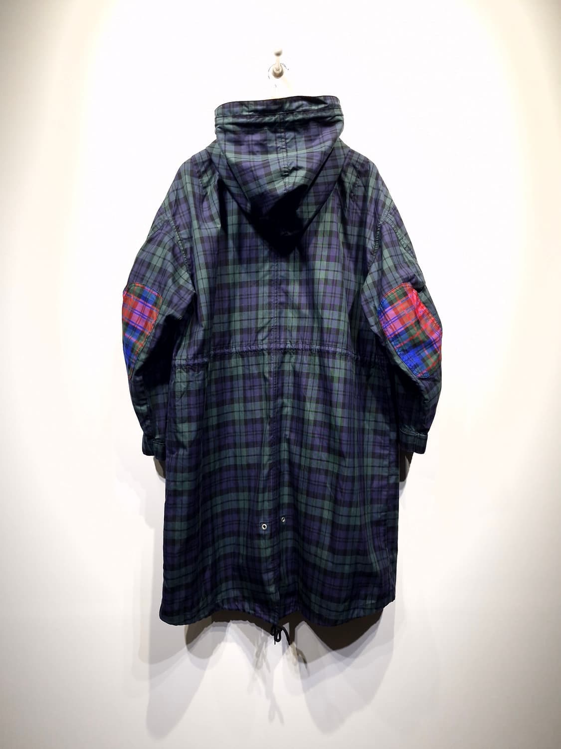 InstantFunk 인스턴트펑크 오버사이즈 체크 피쉬테일 상품이미지4