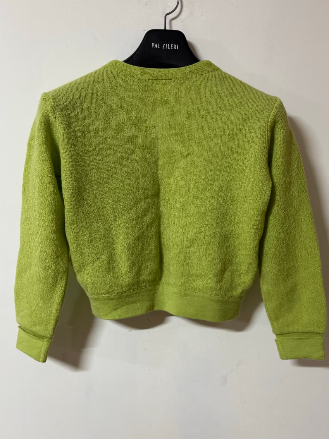 라코스테 라임 크롭가디건 90 상품이미지3