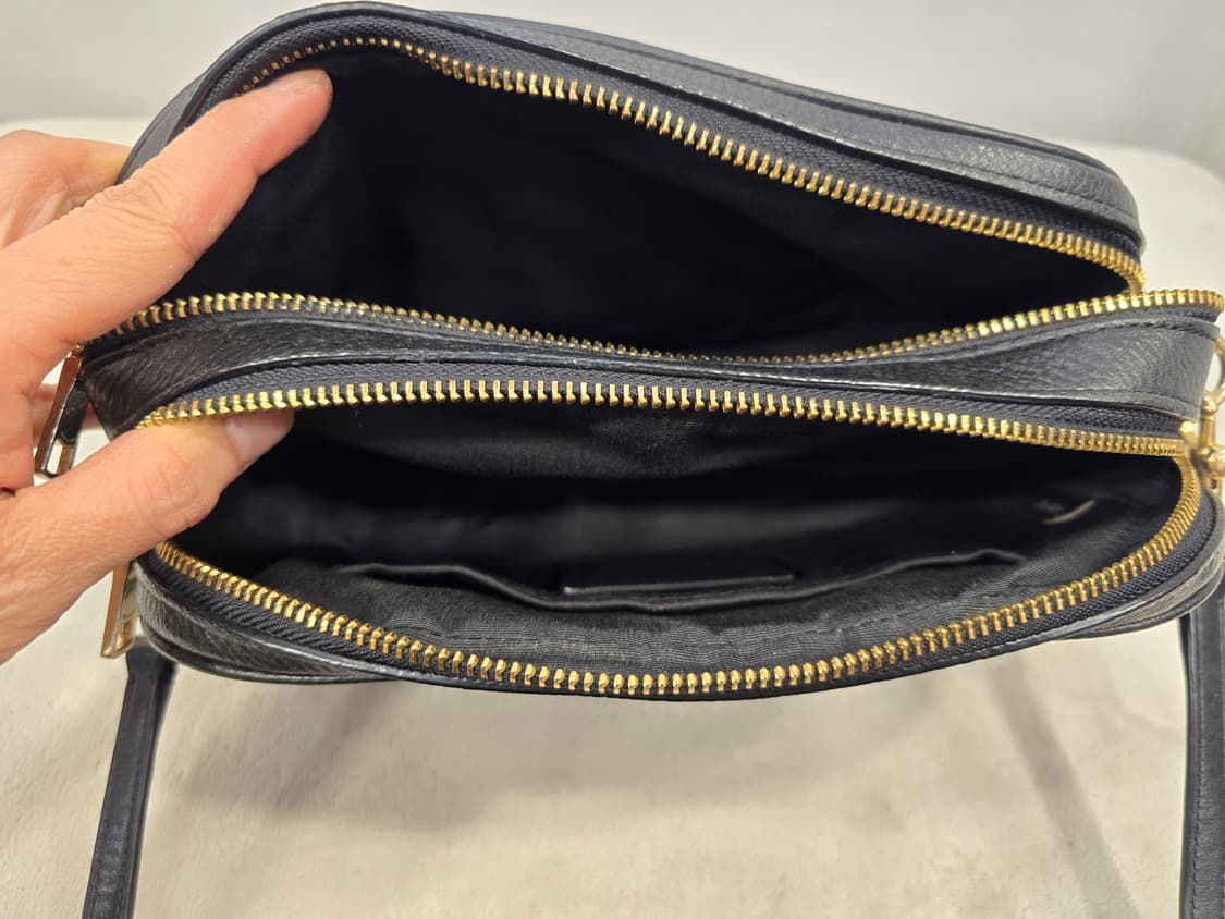 코치 제스 블랙 가죽 크로스백 가방 상품이미지9