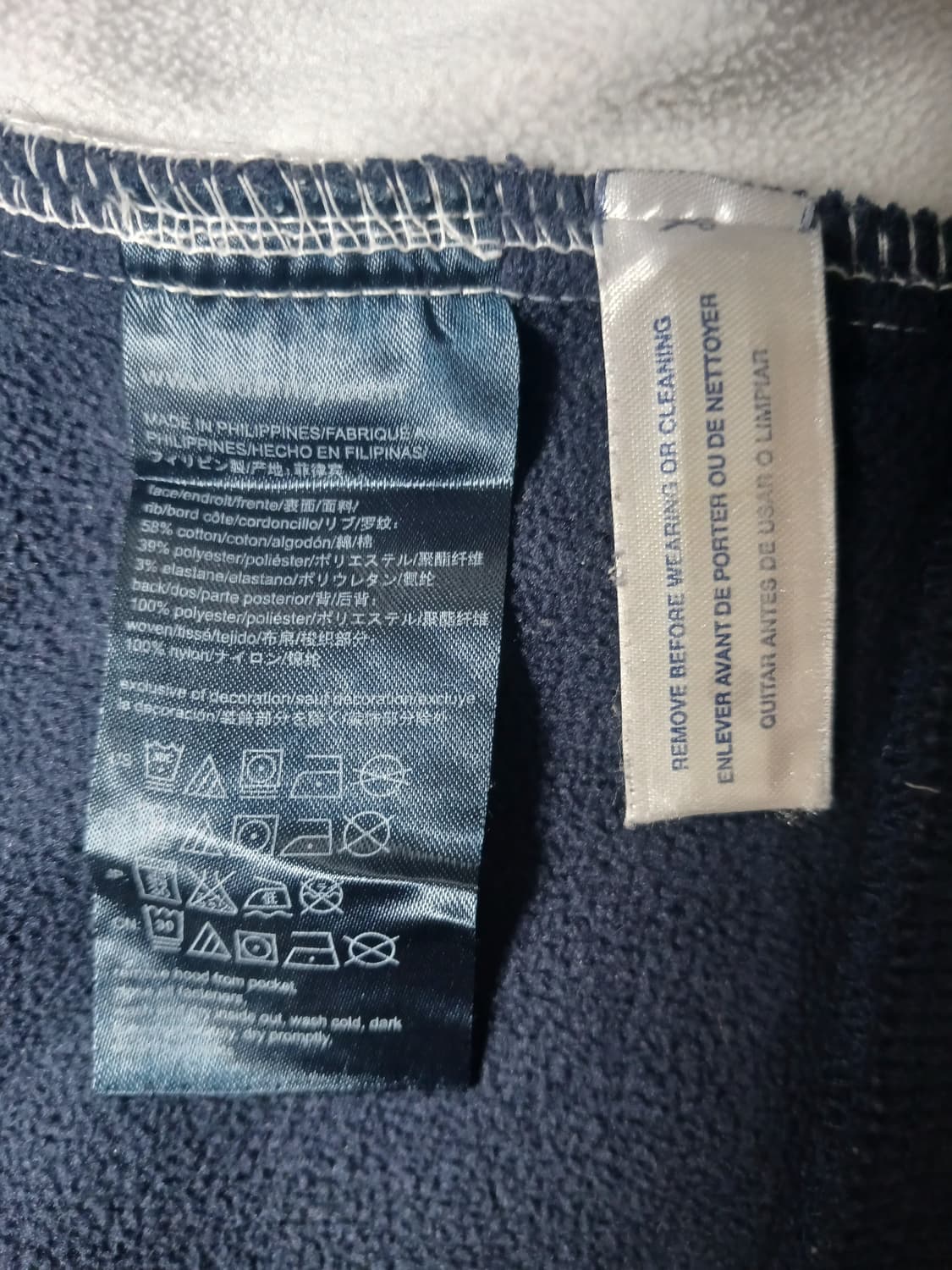 [M] 타미힐피거 컬러블록 히든후드 집업 자켓 상품이미지6