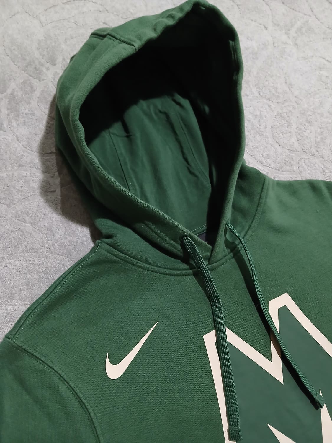 나이키 그린 빅로고 후드티 S 상품이미지4