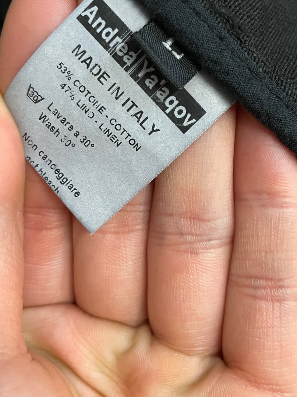 안드레아 야코브 린넨 자켓 상품이미지9