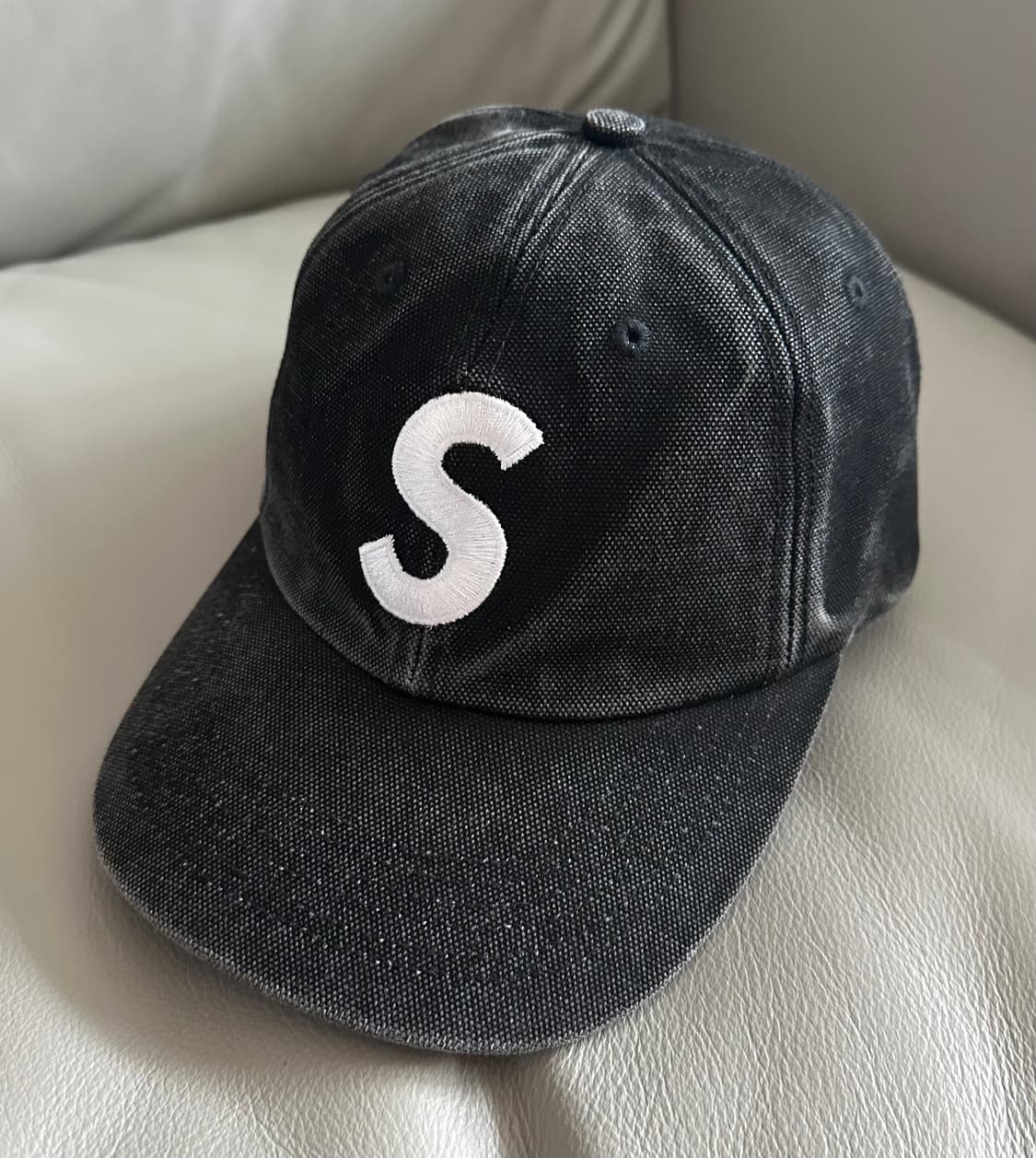 슈프림 피그먼트 S 로고 모자 상품이미지1