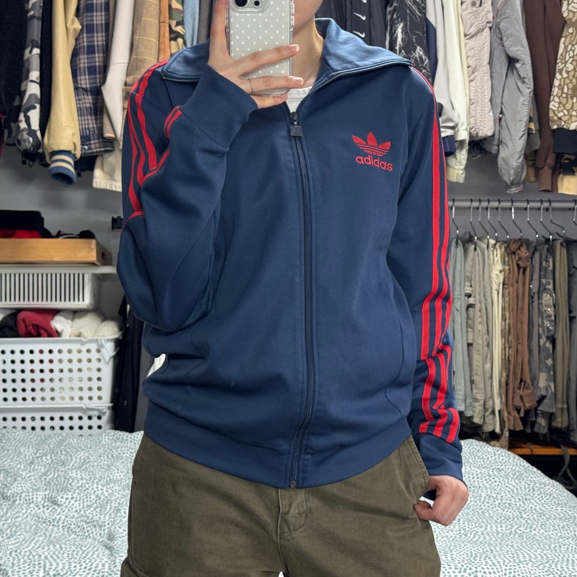 아디다스 유로파 네이비 트랙탑 져지 상품이미지1