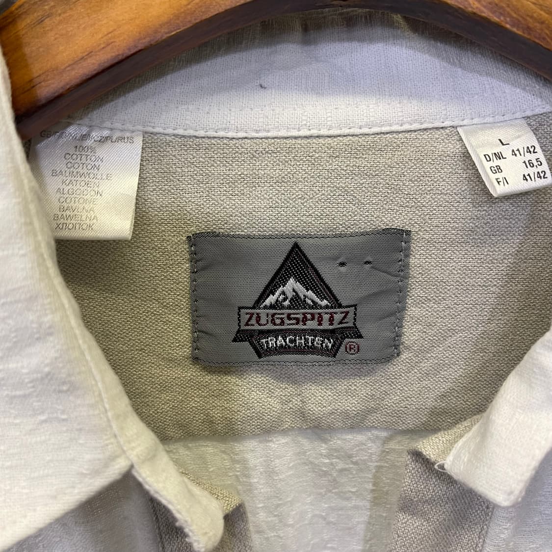 90's Vintage zugspits EURO shirt 상품이미지4