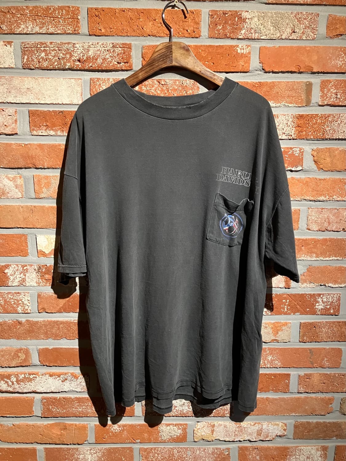 90s USA 빈티지 할리데이비슨 반팔 티셔츠 상품이미지2