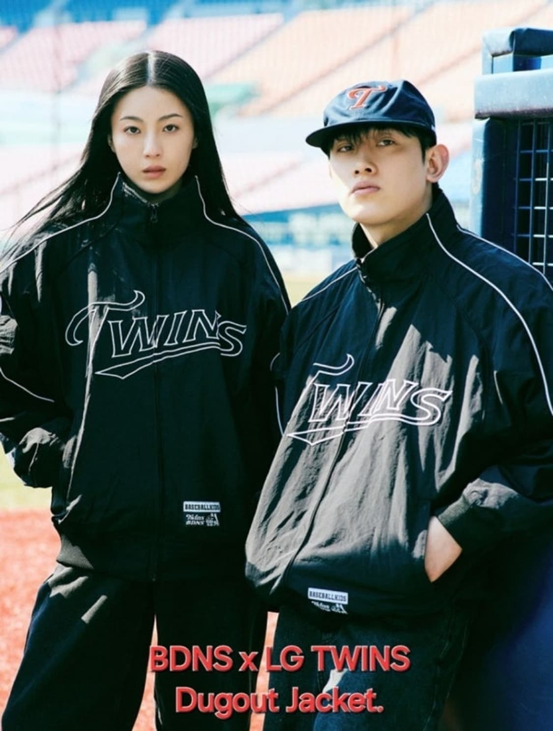 [2XL]엘지트윈스 x 빠더너스 더그아웃 자켓 블랙 버전1 상품이미지2