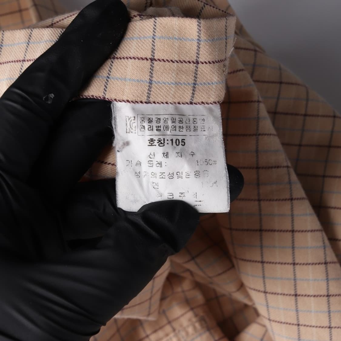 랑방 컬렉션 올드스쿨 체크 셔츠 XL 상품이미지7