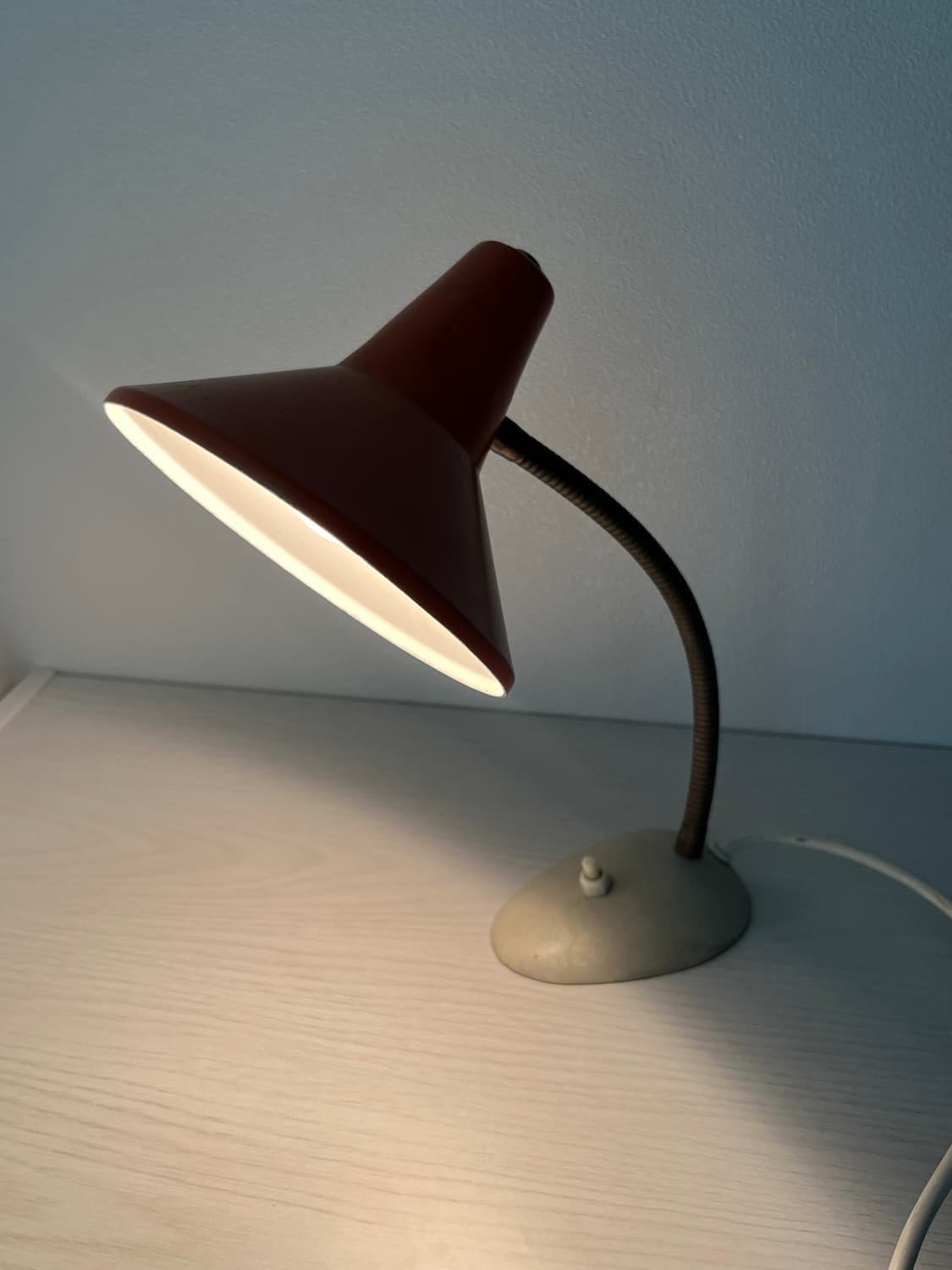 이탈리아 빈티지 오렌지 탁상 램프 상품이미지4