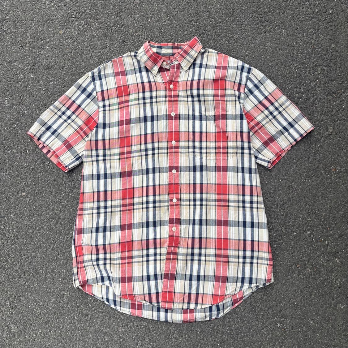 올드 엘엘빈 체크 셔츠 상품이미지1