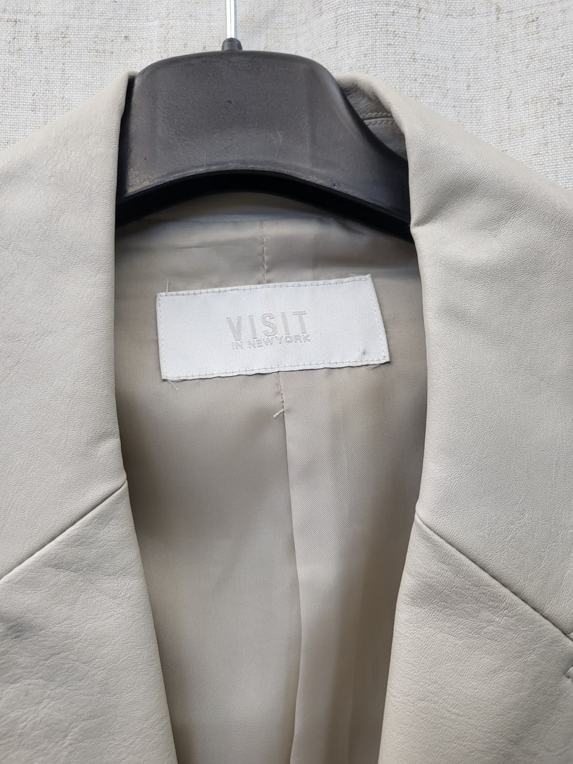 비지트인뉴욕 가죽 블레이져 상품이미지3