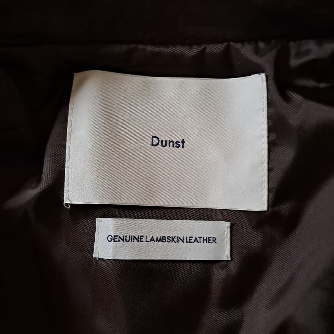 (택포) 던스트 램스킨 가죽자켓 M B743 상품이미지7