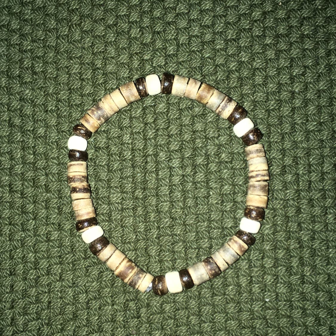 보헤미안 라이트 브라운 비즈팔찌 상품이미지2