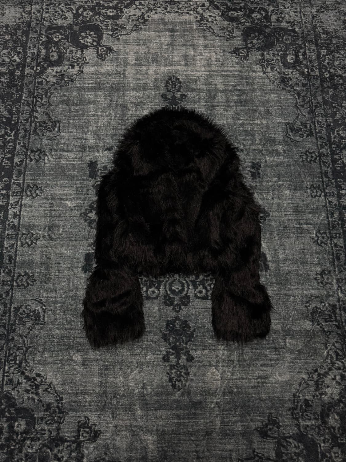 Punkrave harajuku crop fur jacket  상품이미지7