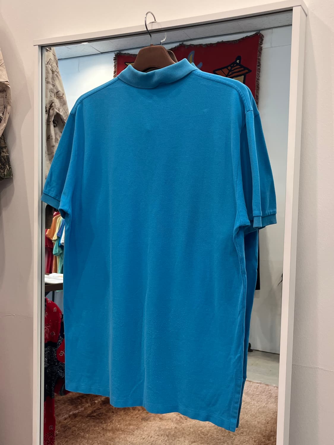 Polo RL 폴로 랄프로렌 카라티 pk 반팔 티셔츠 (blue) 상품이미지4