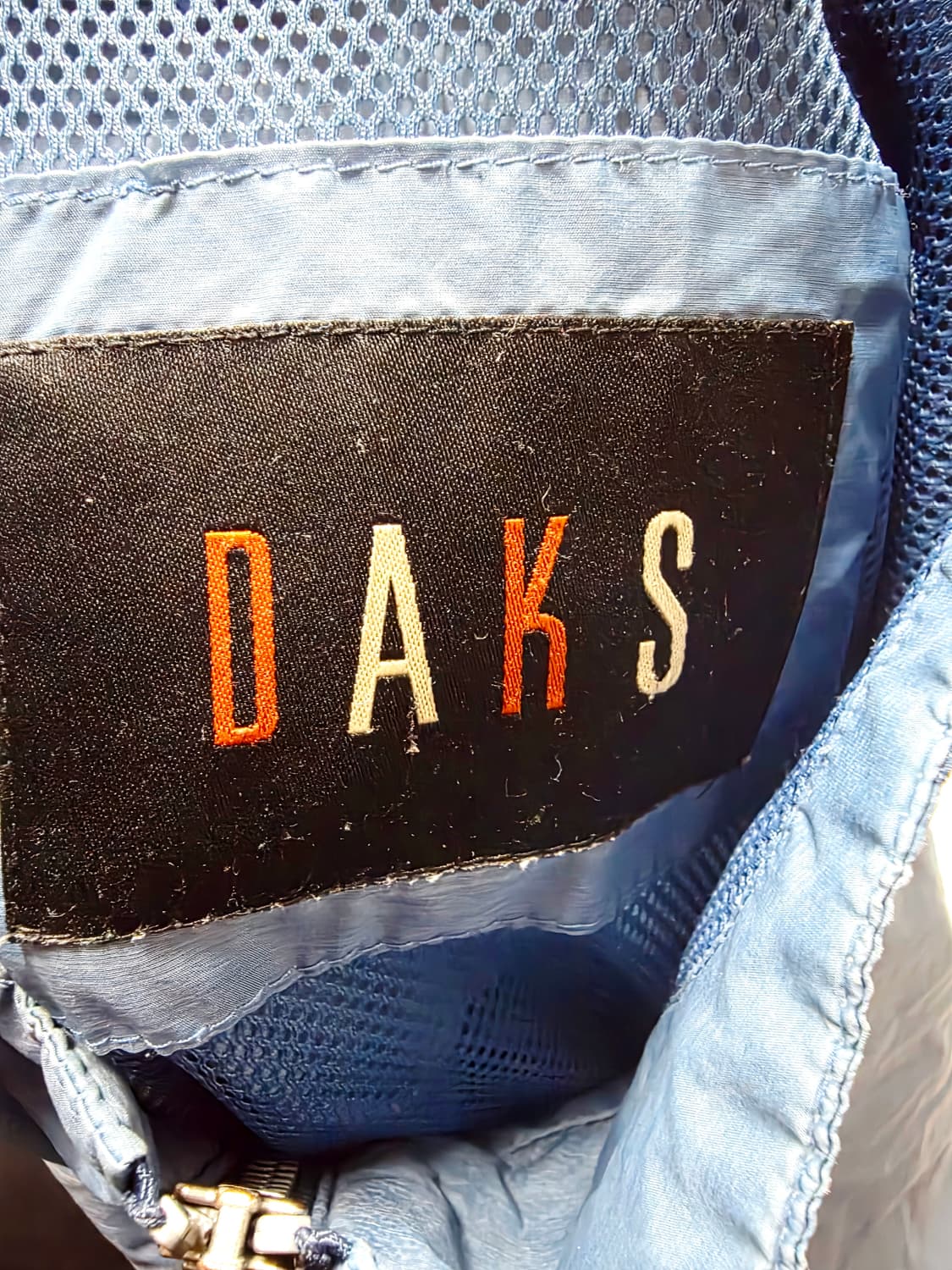 [닥스골프] 올드머니룩 스카이블루 클래식 경량 바람막이 105  상품이미지3