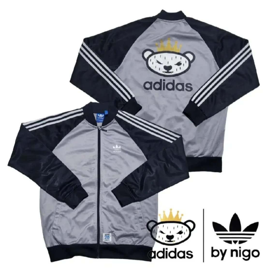 아디다스 니고베어 회검 져지 트랙탑(기모) 상품이미지1