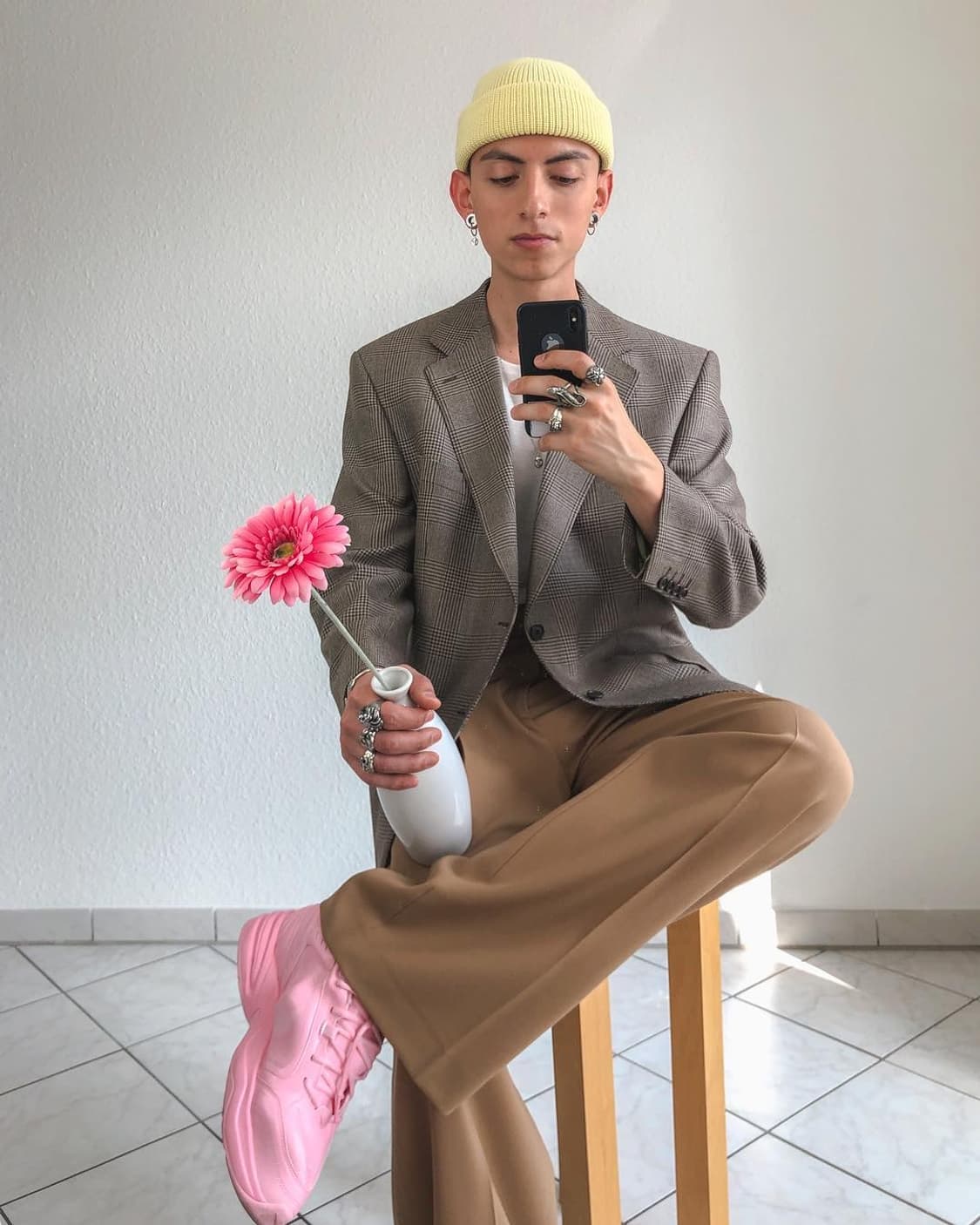 마틴로즈 X 나이키 에어 모나크 핑크 상품이미지3