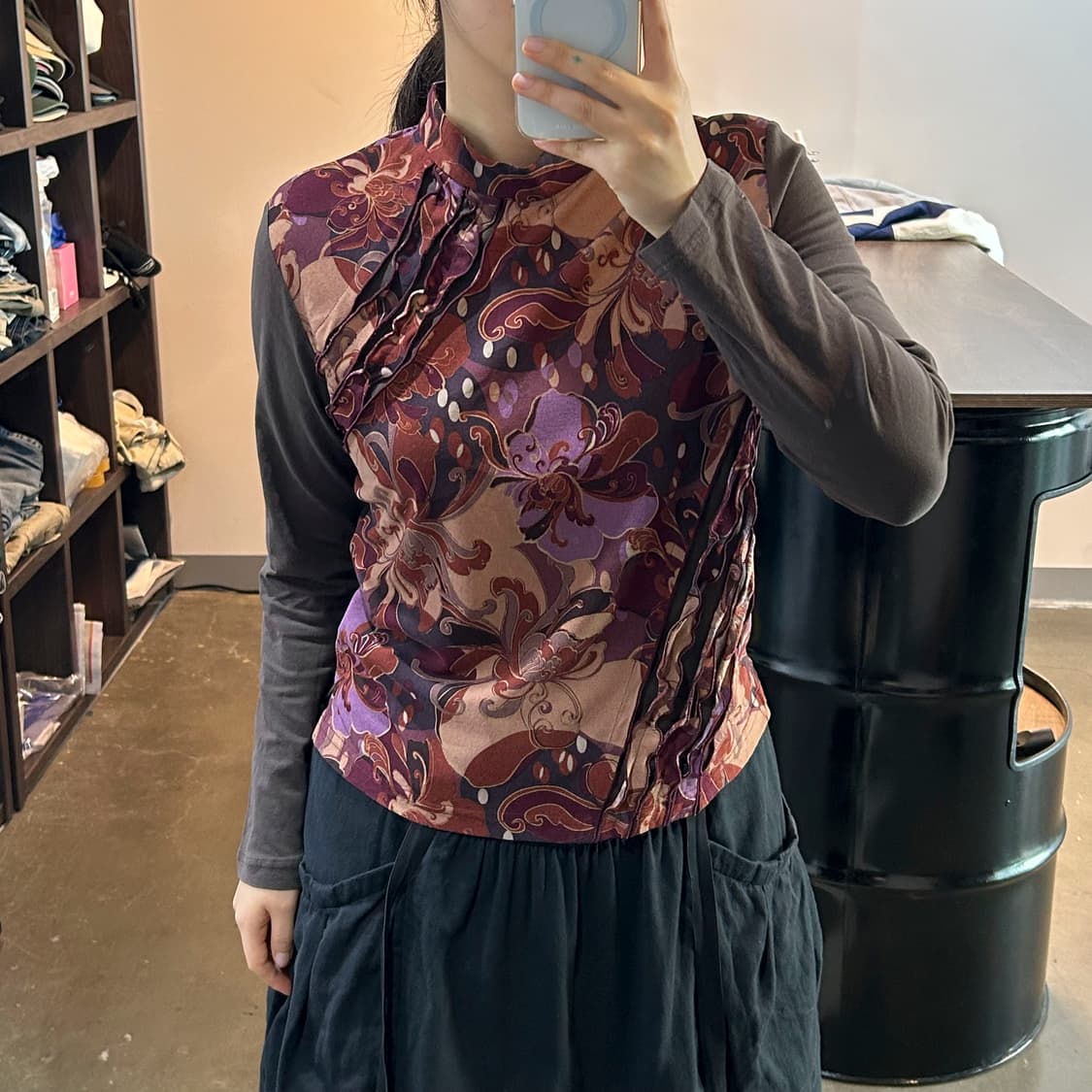 오리엔탈 패턴 롱 슬리브 상품이미지6