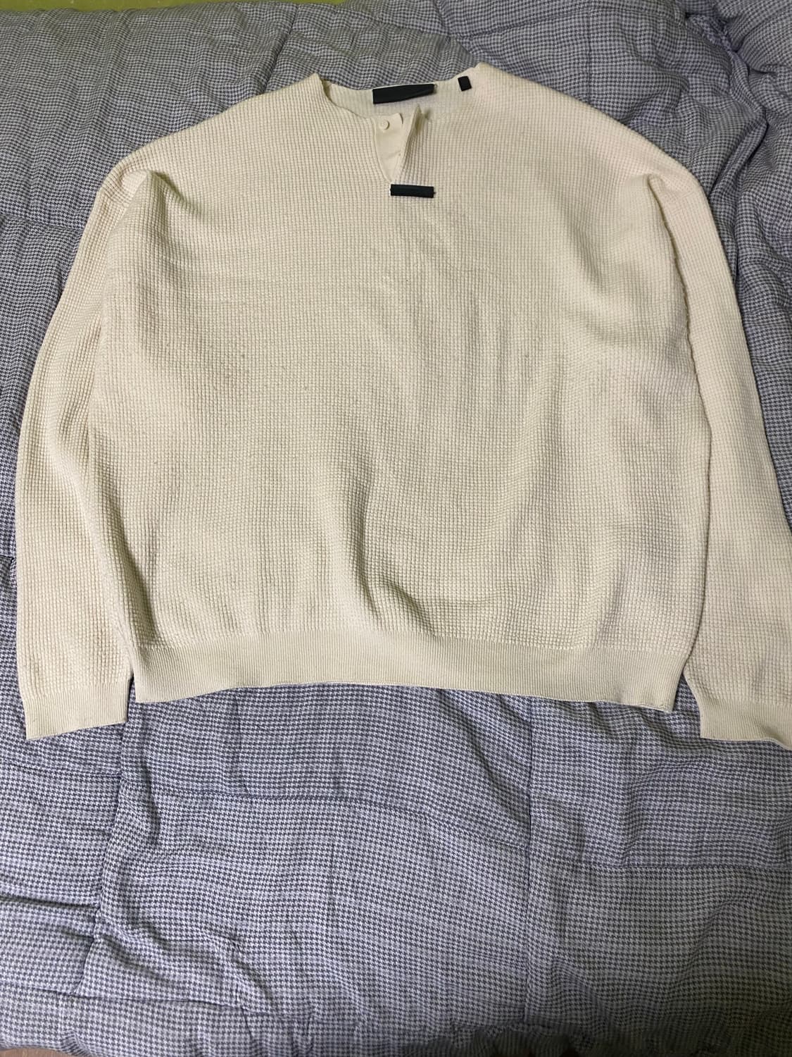 Fear of God Essentials 오버핏 니트 아이보리 상품이미지1