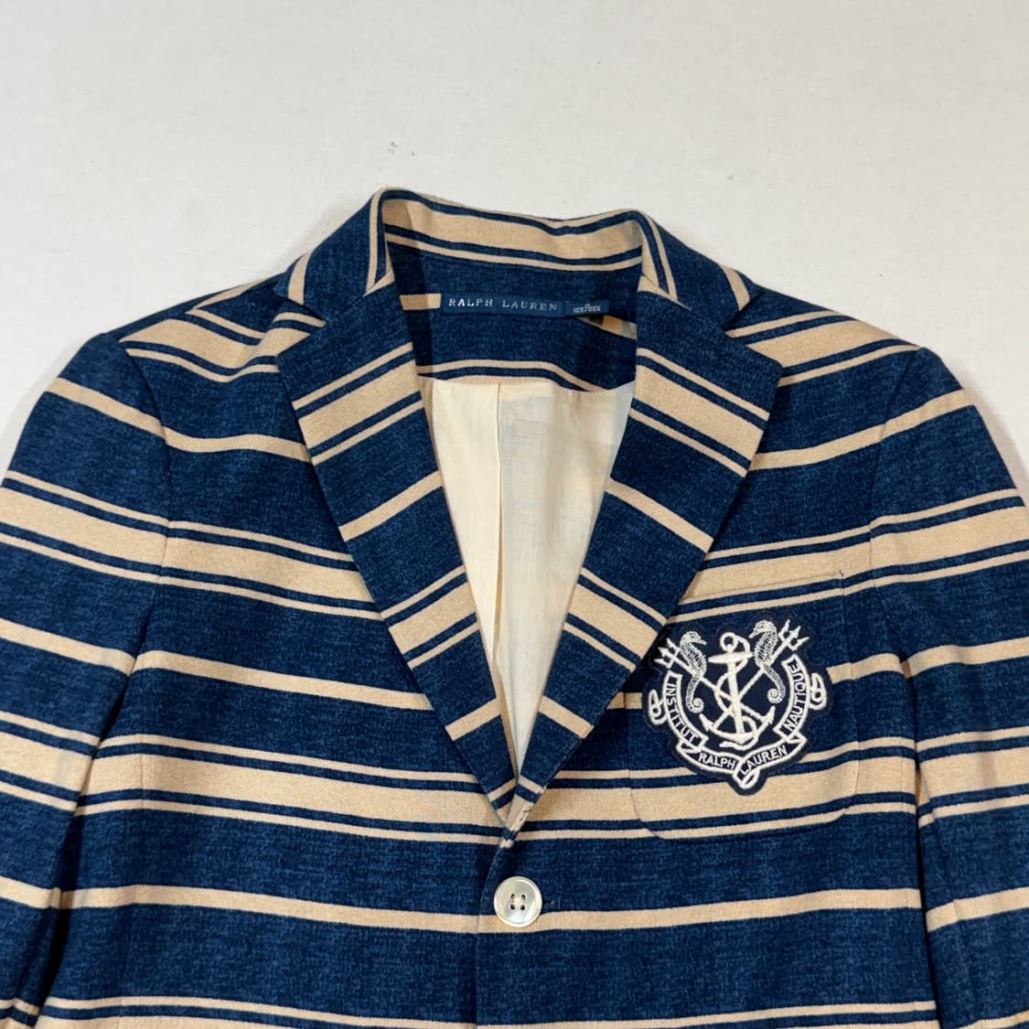 XS) 폴로 랄프로렌 코튼 2버튼 블레이저 자켓 상품이미지3