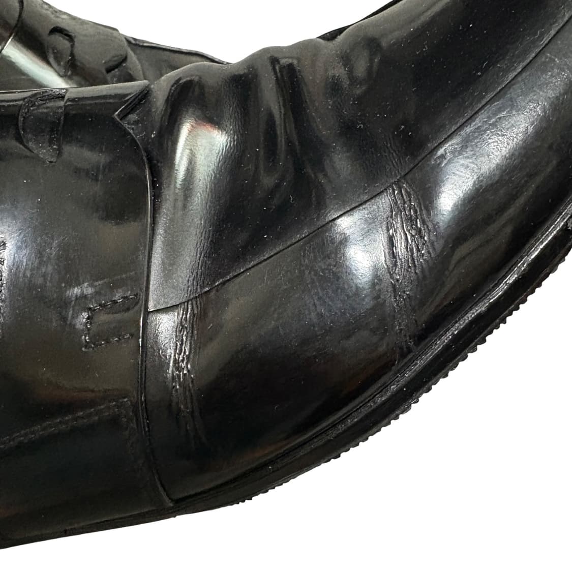 프라다 블랙 페니 로퍼 9.5 280-285 상품이미지10