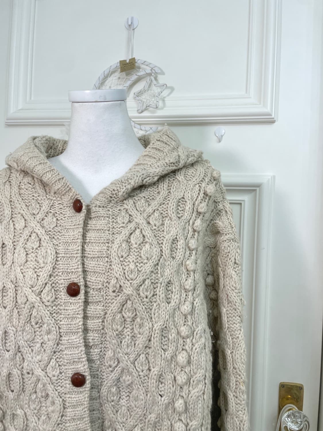 beigeivory pongpong hoodie pocket wool c 상품이미지6