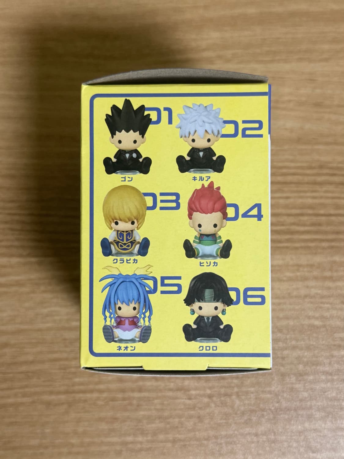 단순개봉 헌터x헌터 페타돌 인형 요크신편 네온 피규어 헌터헌터 굿즈 상품이미지2