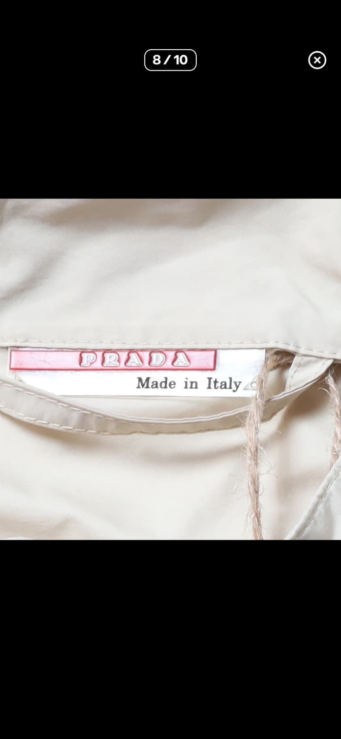 프라다 90's Prada Polyester Windbreaker 상품이미지5