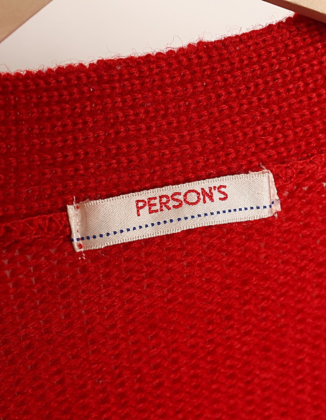 90's PERSON'S Award Wool Cardigan 상품이미지8