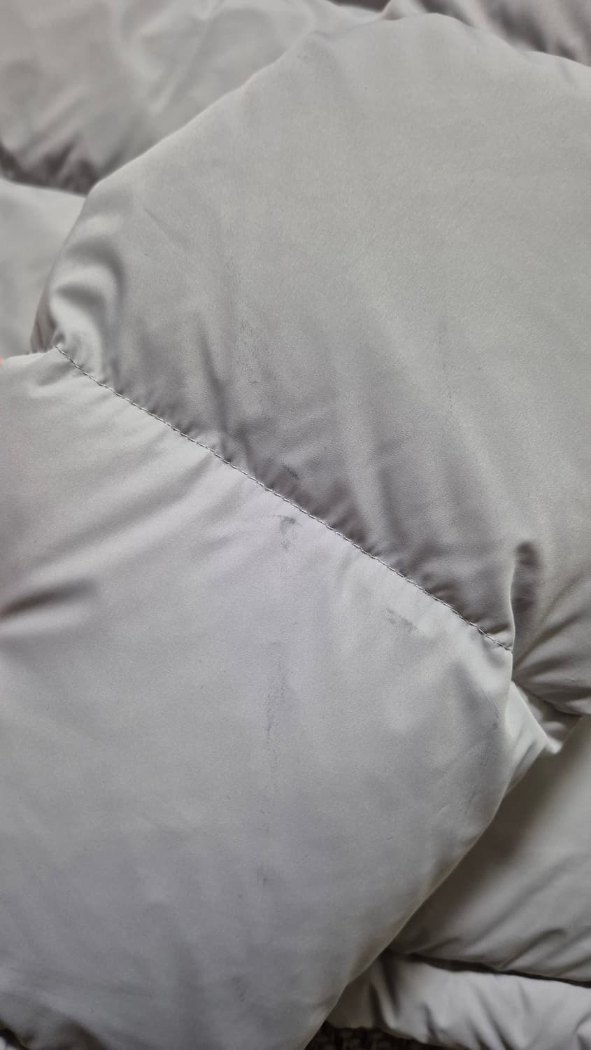 무신사스탠다드 숏 패딩 M 라이트그레이 상품이미지8