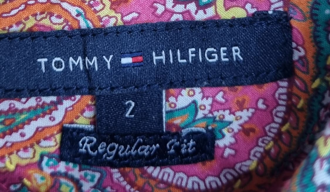 2사이즈 (S_55) 타미힐피거 페이즐리 셔츠 블라우스 상품이미지3