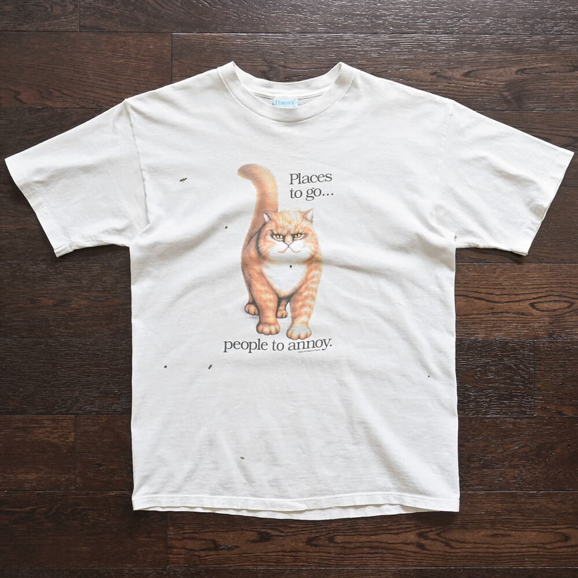 90s Places to go people to annoy 빈티지 티셔츠 상품이미지1