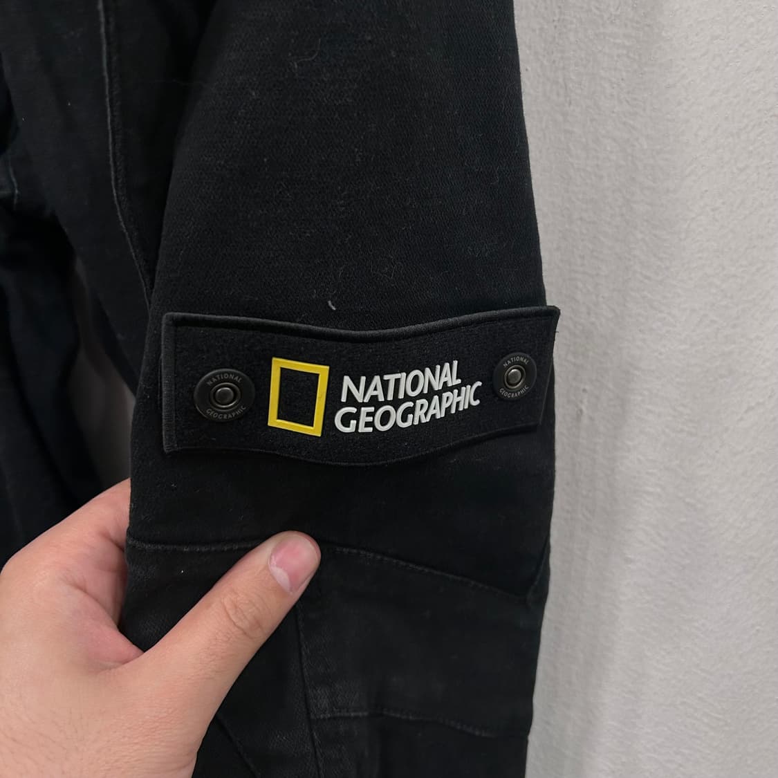 내셔널지오그래픽 스판덱스 코튼 와펜 조거팬츠 상품이미지3