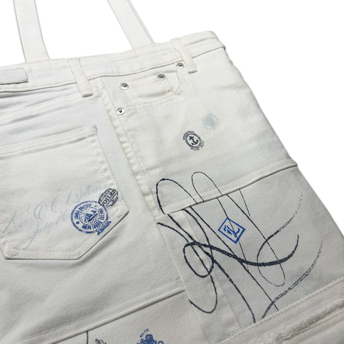 랄프로렌 데님 업사이클 에코백 상품이미지3