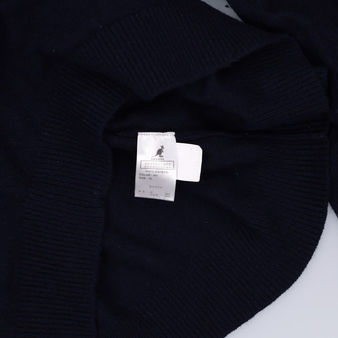 XL 캉골 라운드 울니트 0310H1 상품이미지4