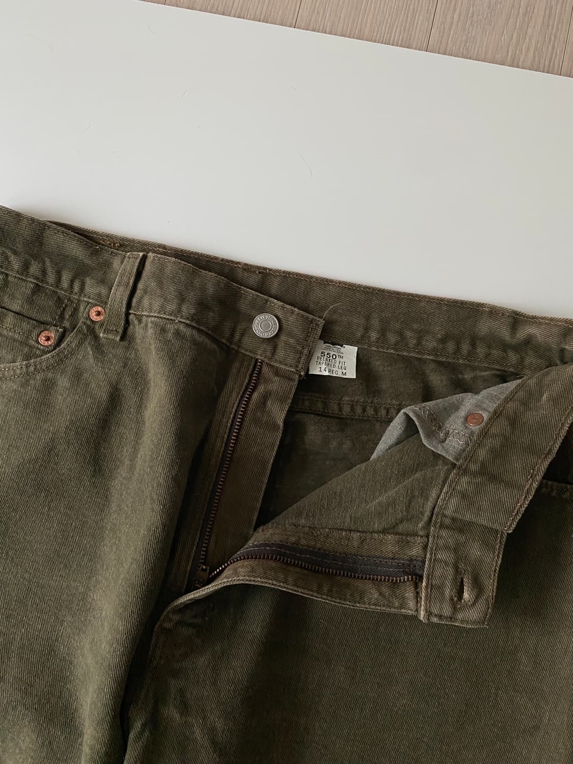 90s USA 리바이스 550 미제 빈티지 levis 데님 청바지 501 상품이미지3