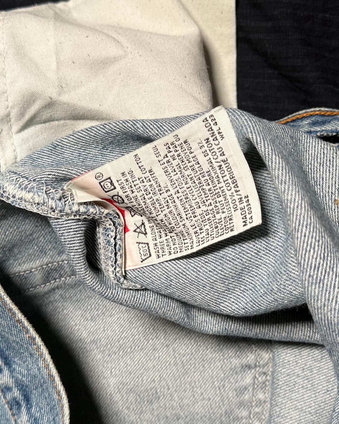 00‘s 리바이스 501 스트레이트핏 데님 팬츠 34 상품이미지4