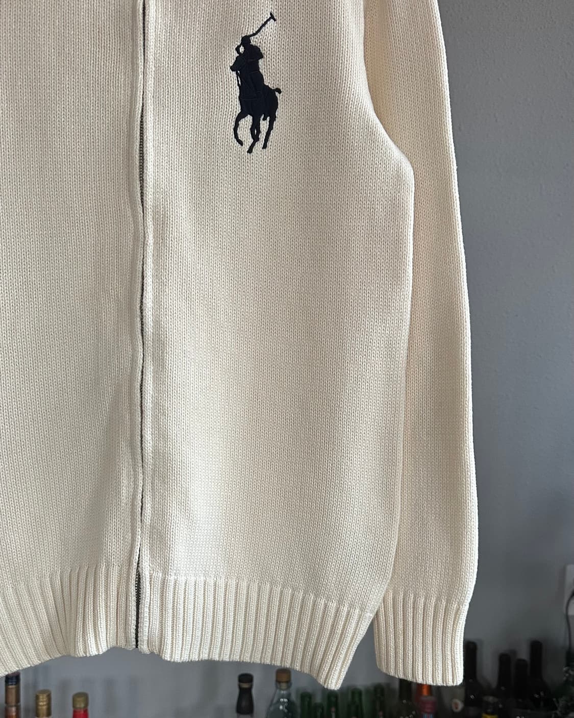 [XL]폴로 랄프로렌 빅포니 니트 집업 상품이미지4