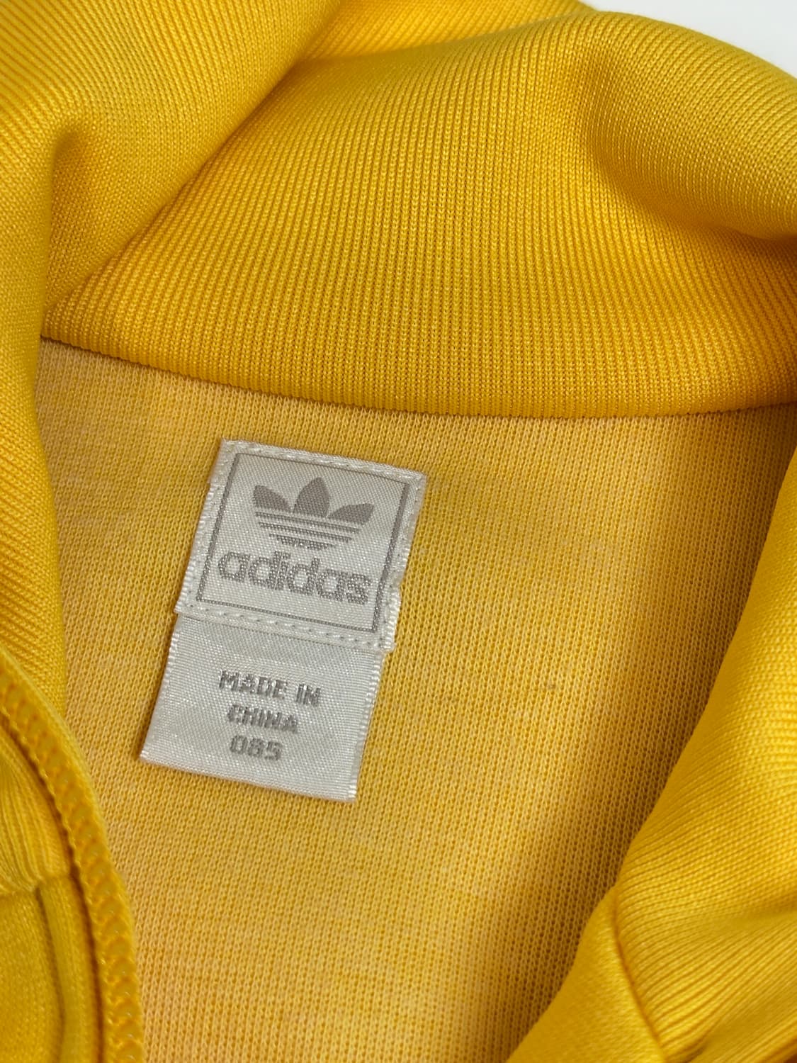 아디다스 옐로우 하이넥 져지 트랙탑/44 상품이미지4