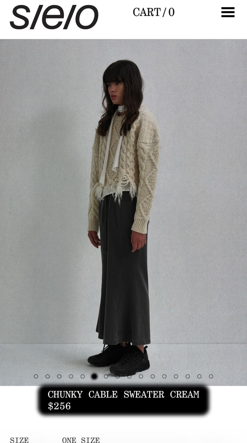 seo 에스이오 CHUNKY CABLE SWEATER_CREAM 상품이미지4
