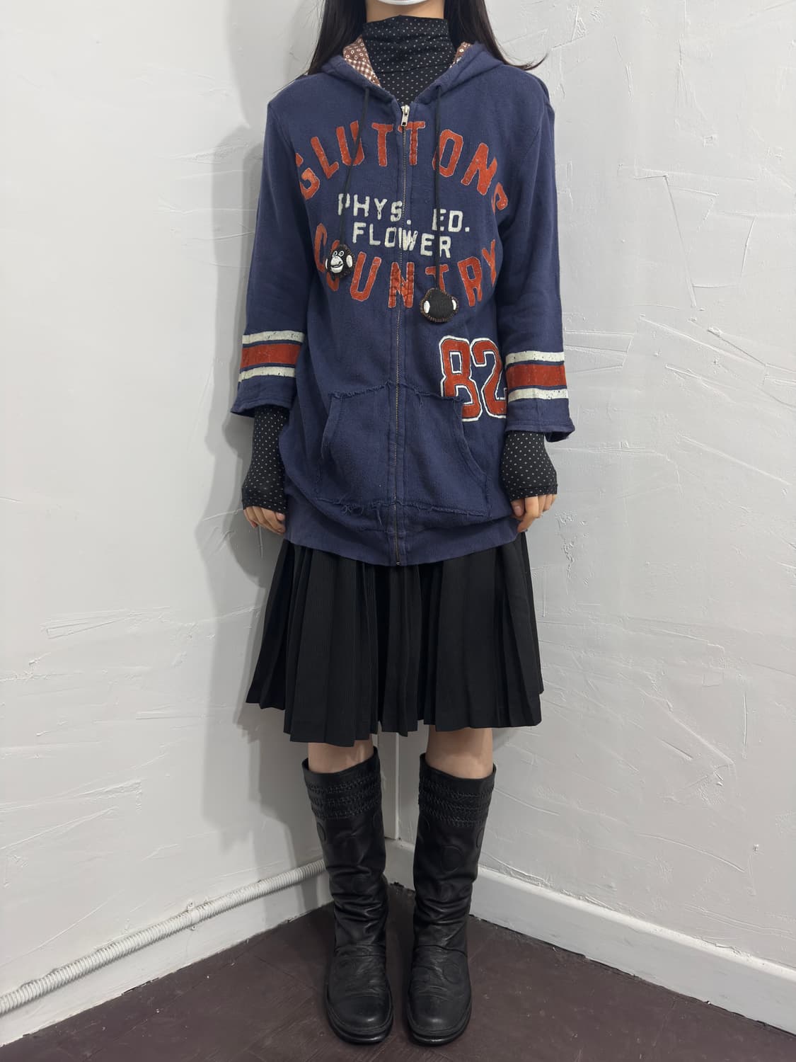 gluttons jennifer monkey hood zipup 상품이미지2