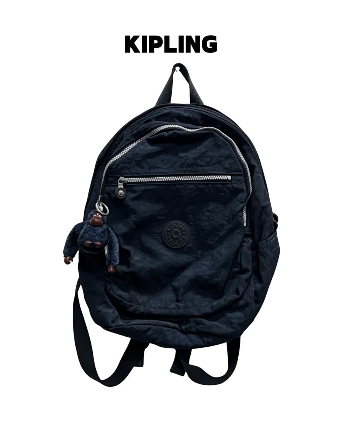 키플링 미니 백팩 네이비 상품이미지1