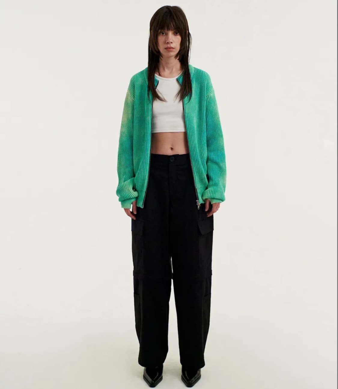 [급처] DYEING ZIP-UP CARDIGAN 상품이미지5