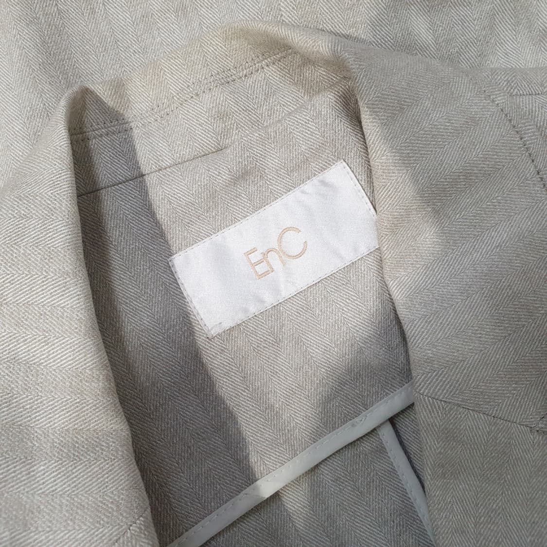 Enc 이엔씨 린넨 블렌디드 자켓 85 상품이미지6