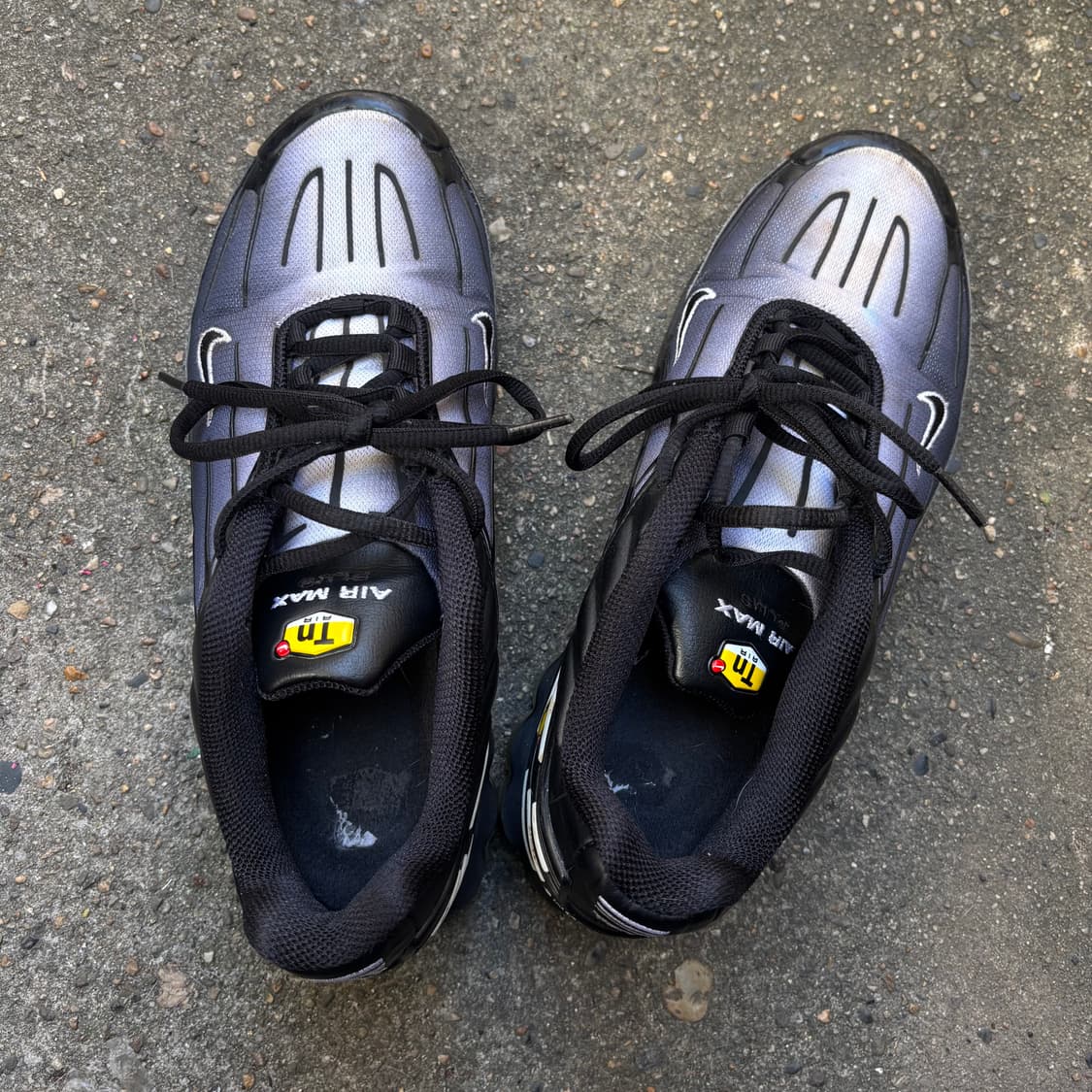 나이키 에어맥스 플러스 3 블랙화이트 275 상품이미지3