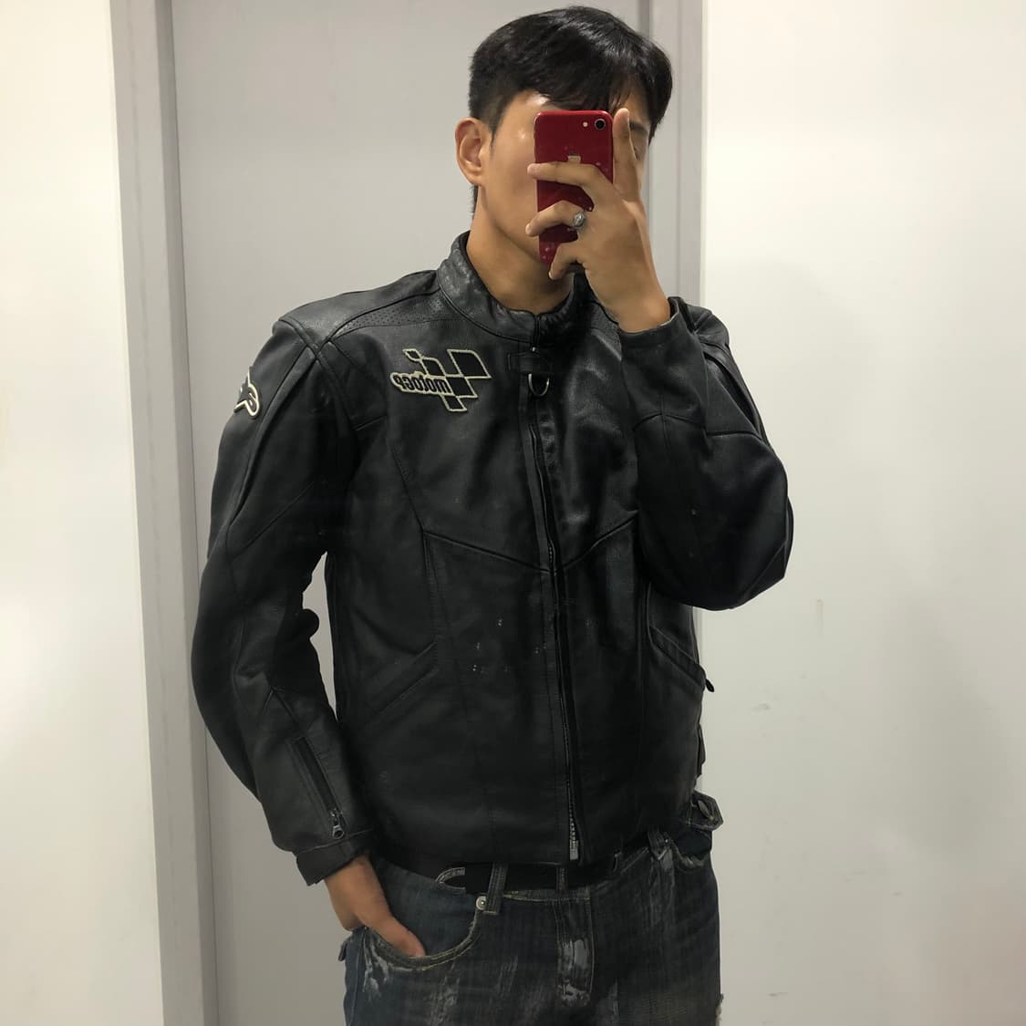 알파인스타 소가죽 모토사이클 레더 바이커 자켓 상품이미지3